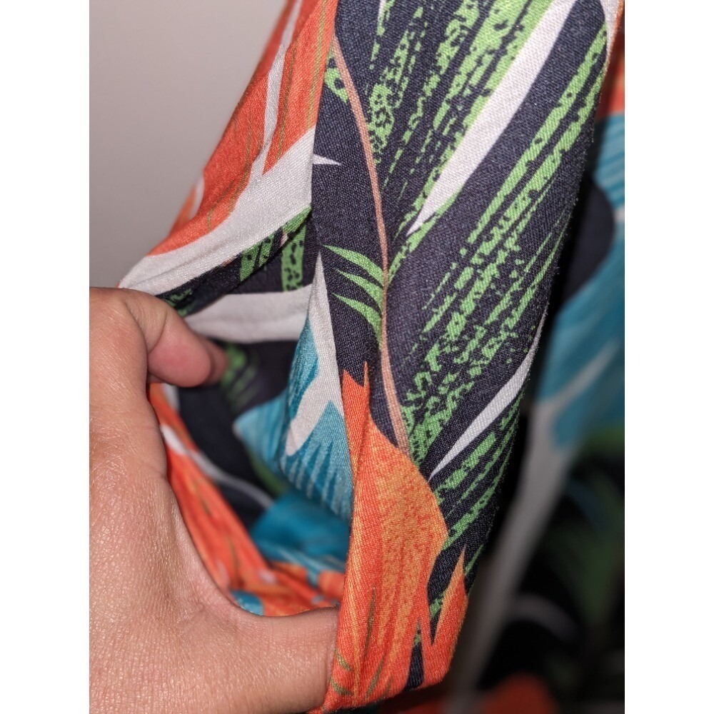 Camdoria Maxi Dress Tropical‎ Print Sleeveless Vacation Summer Dress XXL NWT - Picture 8 of 9